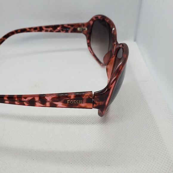 Fossil Robin Pink Tortoiseshell Sunglasses - Picture 4 of 10